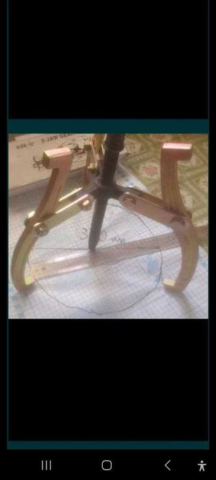 Съемник для подшипников и шкивов. Сепараторный