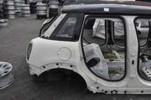 MINI F55 COOPER ĆWIARTKA BŁOTNIK PRAWY TYŁ TYLNY