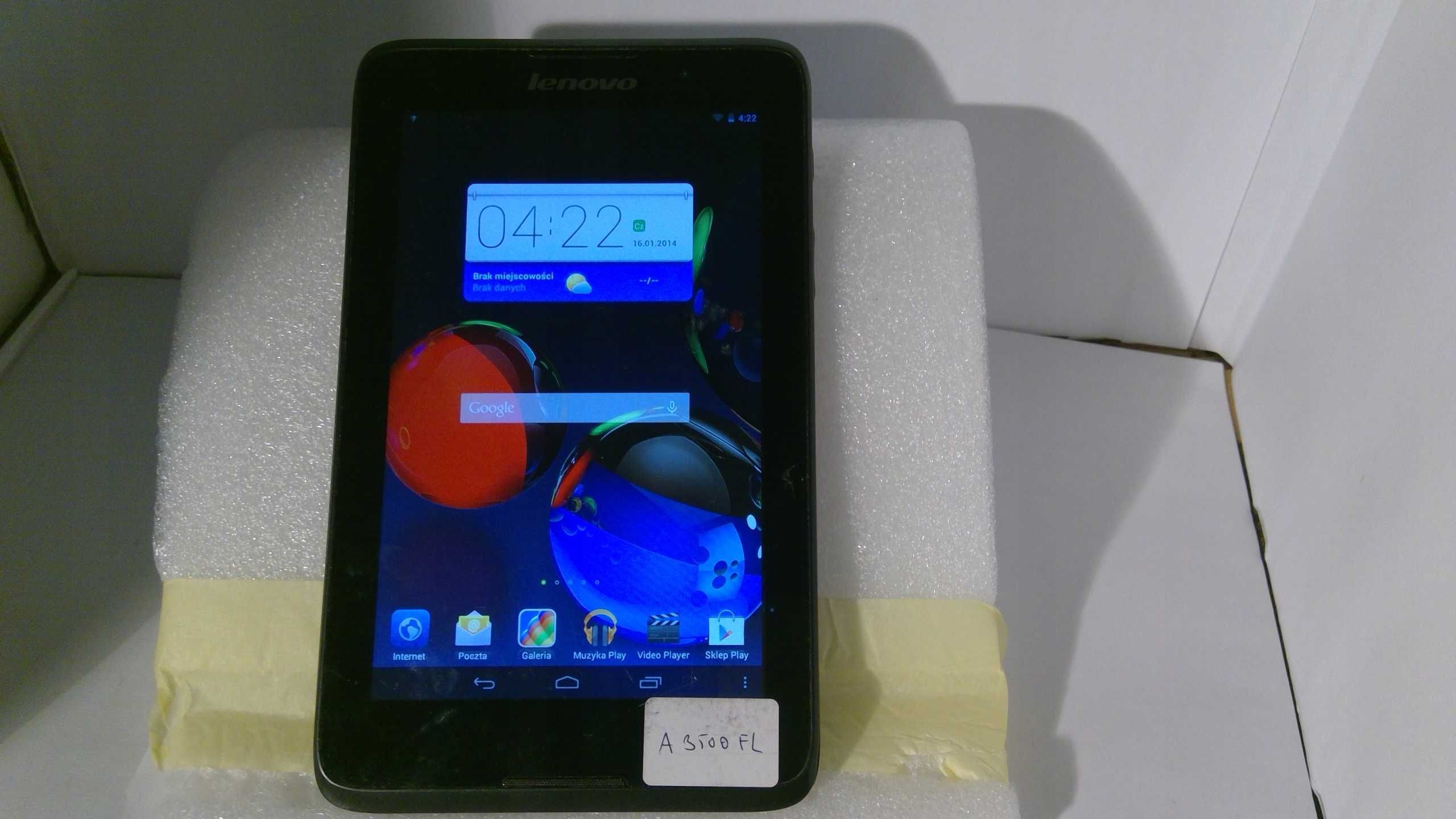 Tablet Lenovo A3500-FL 7" nr1071