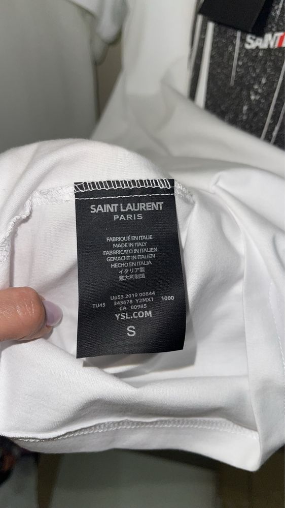 Футболка Saint Laurent YSL