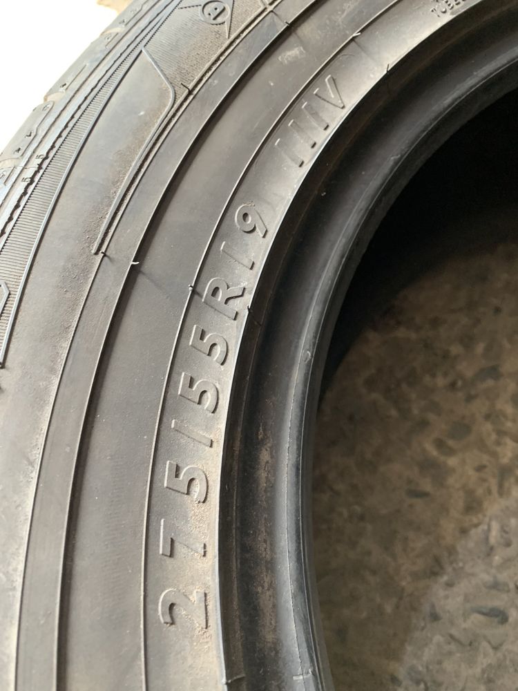 (4шт) 275/55R19 Dunlop Sport Maxx літні шини