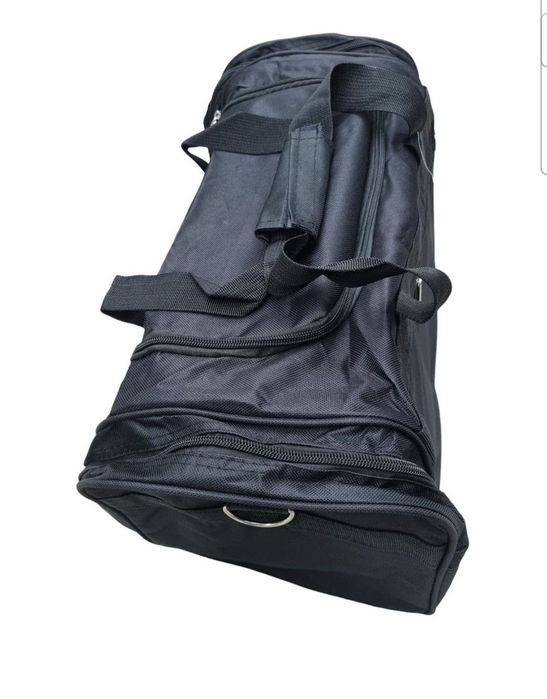 Torba podróżna duża czarna 120 litr 80×43×35 cm