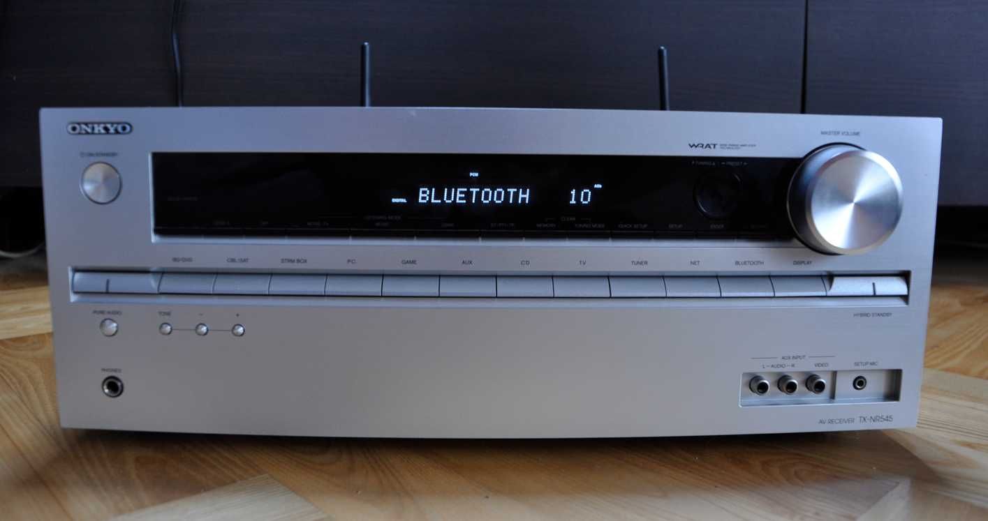 Onkyo TX-NR545, 7,2kanał DAC, ARC, WiFi, ZONE2