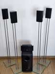 ZESTAW GŁOŚNIKÓW 5.1 ONKYO do kina domowego + stojaki