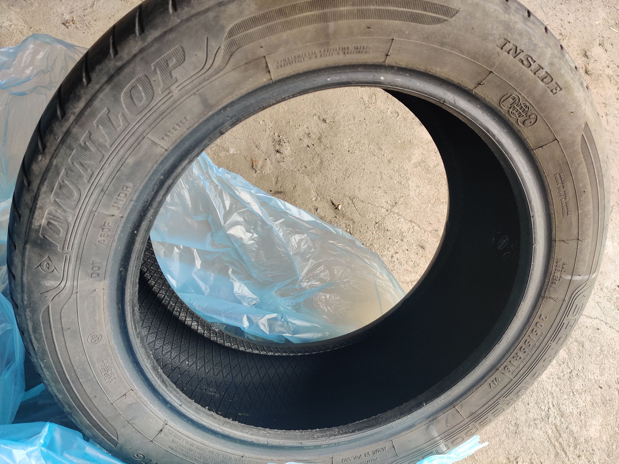 Opony 205/55 R16 Dunlop i Continental