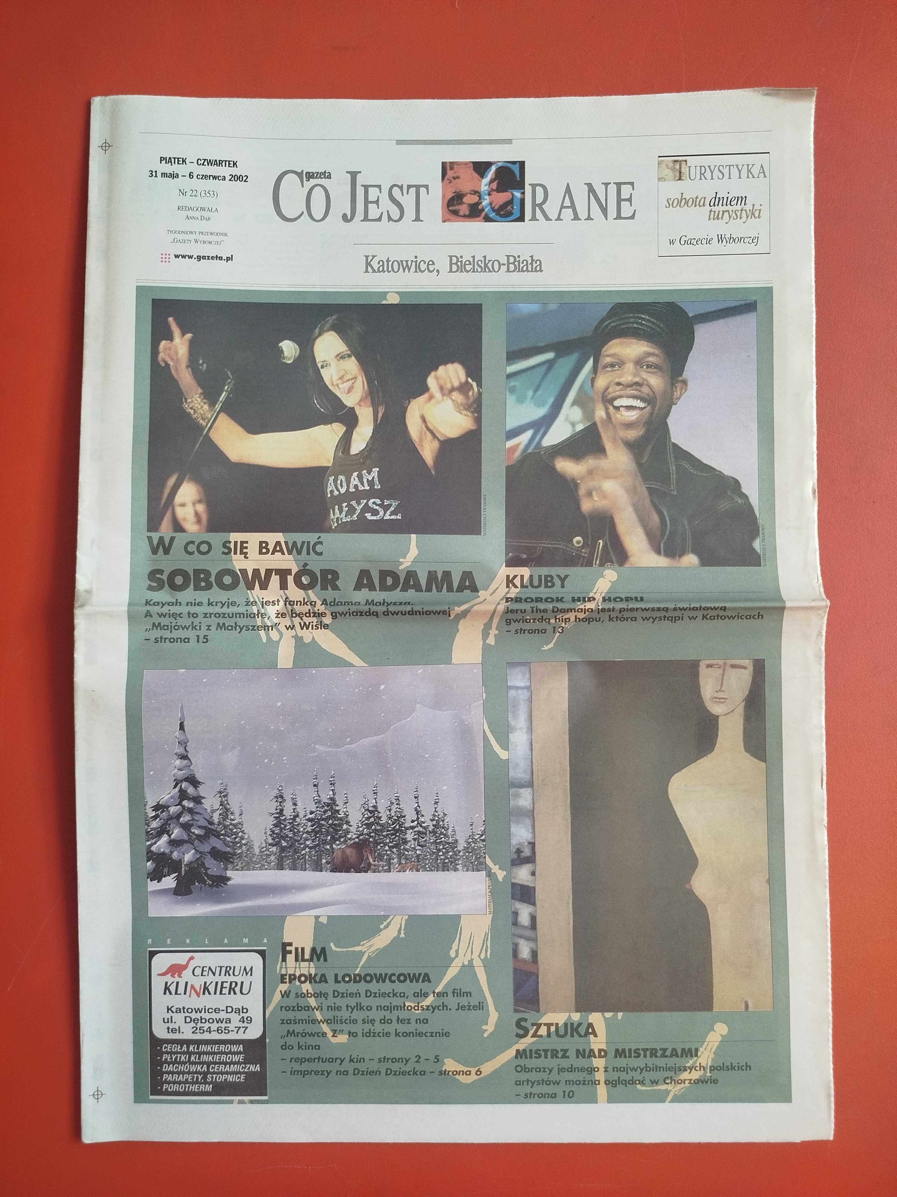 Gazeta Wyborcza, 31 maja 2002, nr 125, Jan Ciszewski