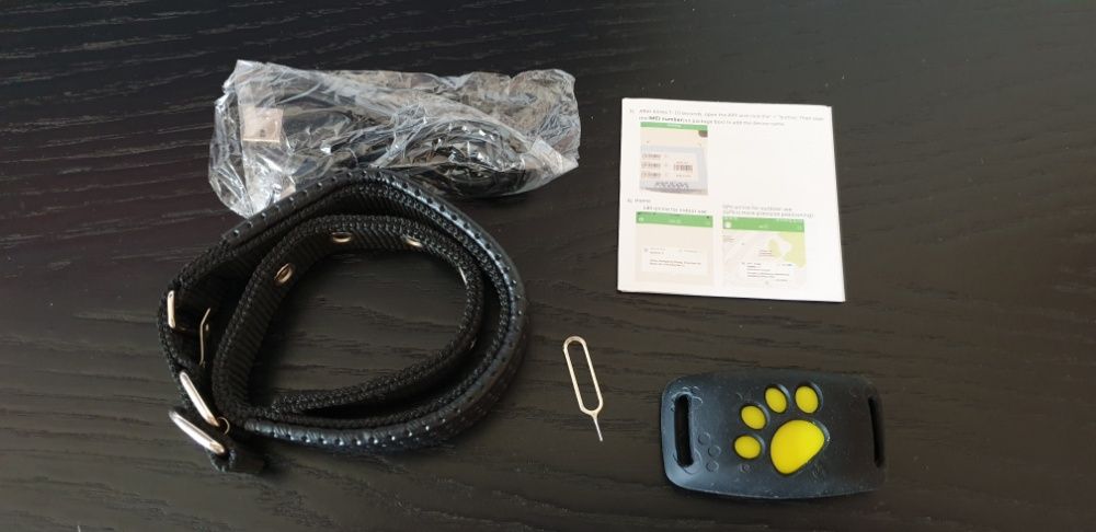 Rastreador GPS localizador em tempo real para cão gato animal