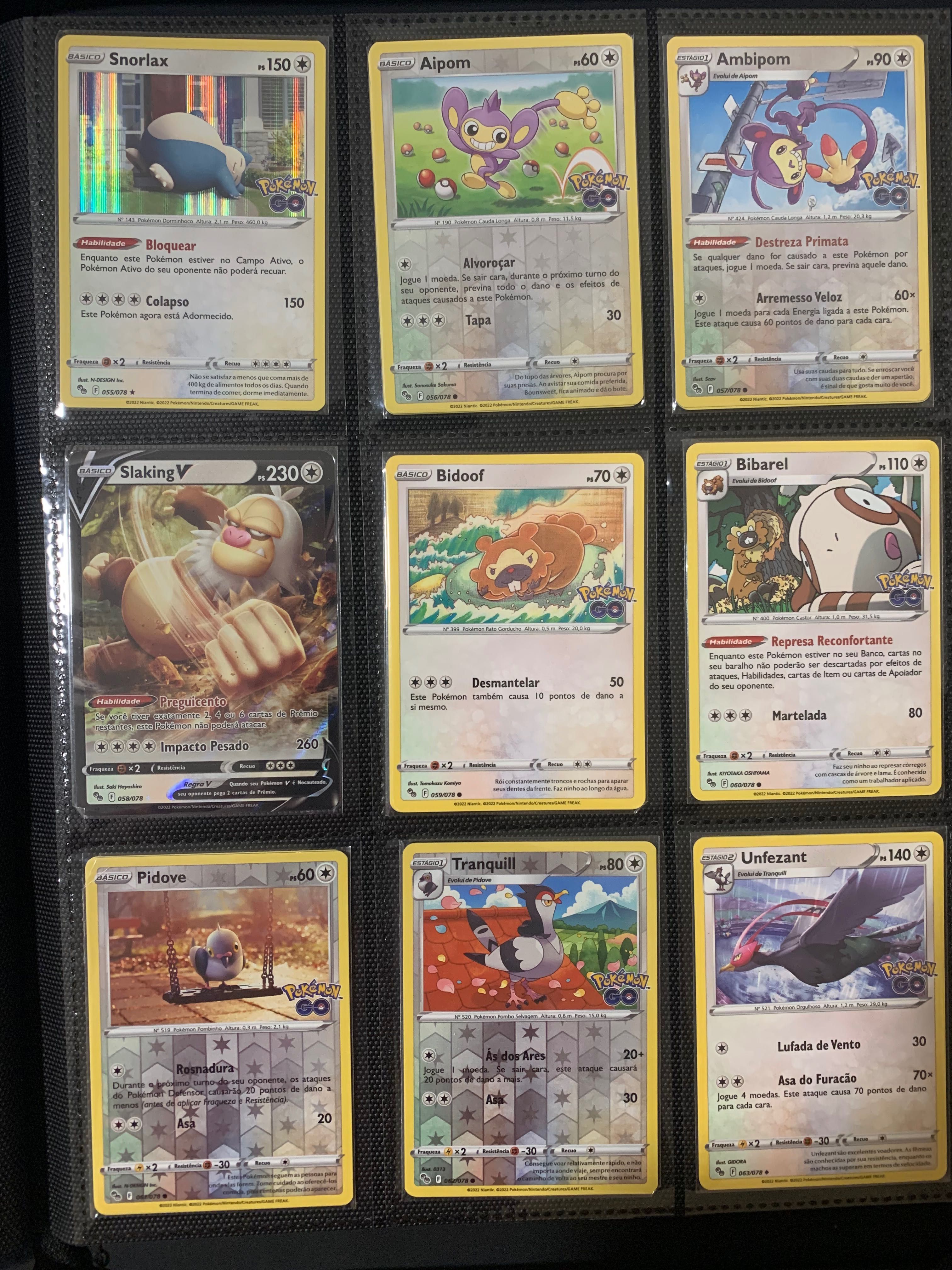 Coleção Completa Pokémon GO - Produto Importado do Brasil + Energ. JP