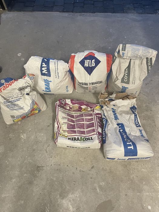 Chemia budowlana tynki Knauf kleje zaprawa tynkarska Uniflott