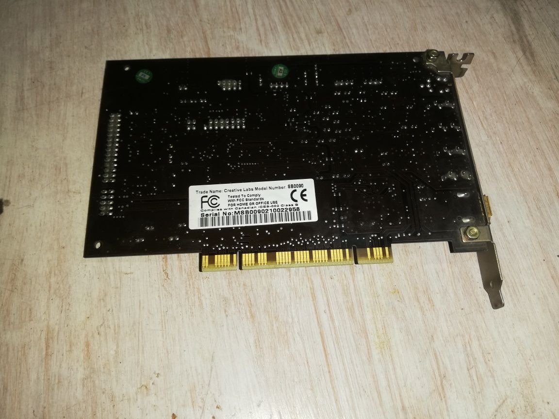 Sound Blaster SB0090 gold kolekcjonerska