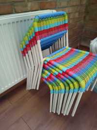 krzesełka kolorowe dziecięce