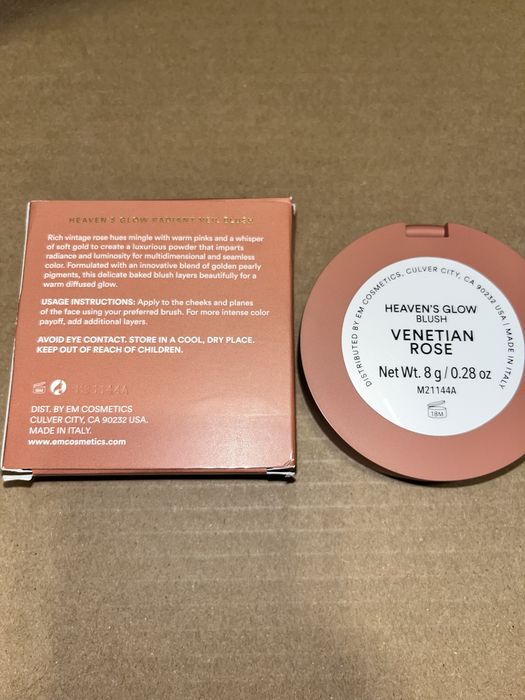 EM Cosmetics blush