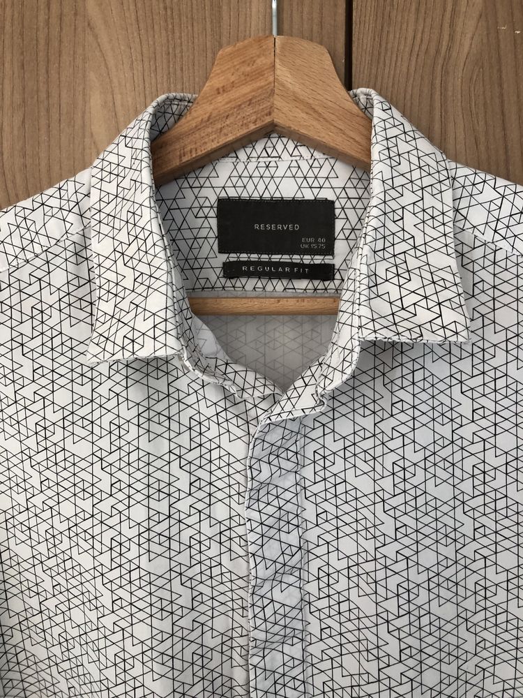 Koszula męska Reserved, rozm. 40 (M), regular fit, długi rękaw