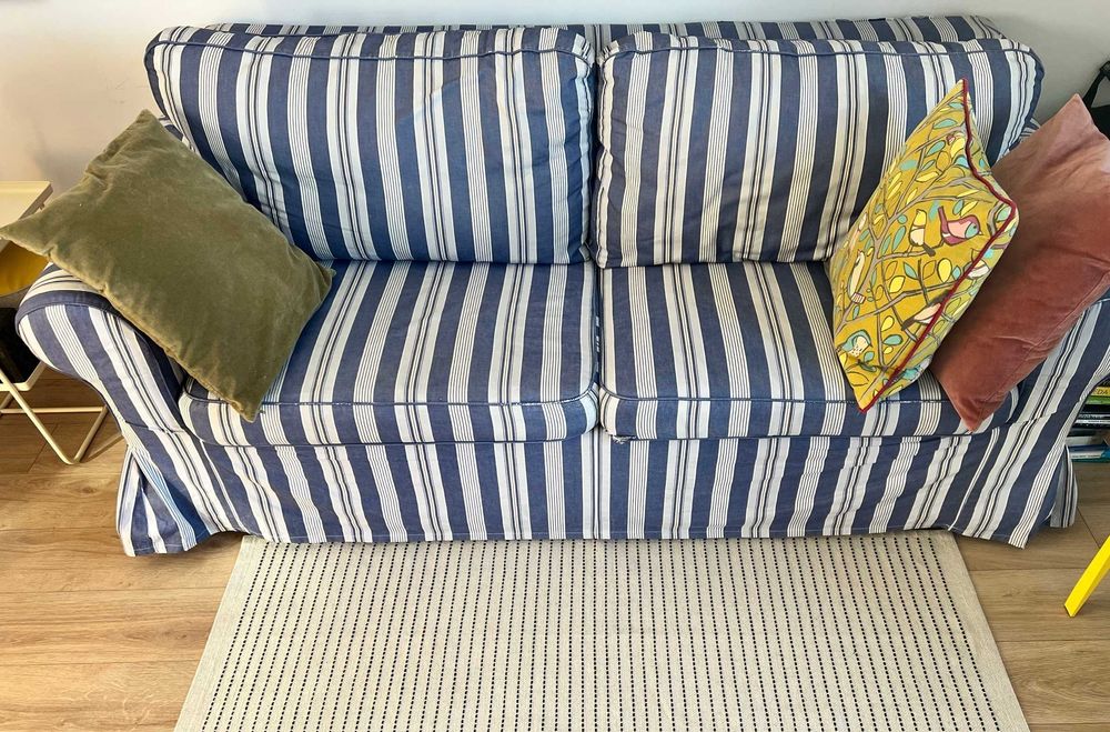 IKEA Ektorp 2os rozkładana sofa z materacem. Odbiór osobisty.