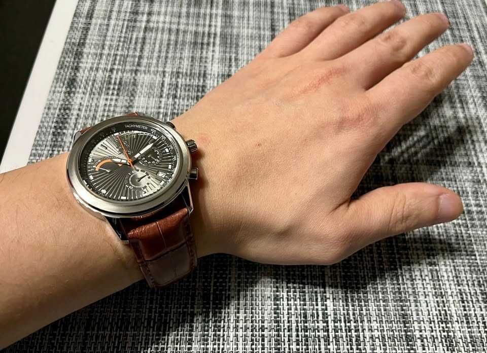Zegarek Męski Seiko mechaquartz caliber VK83 Królewski Lew Niderlandy