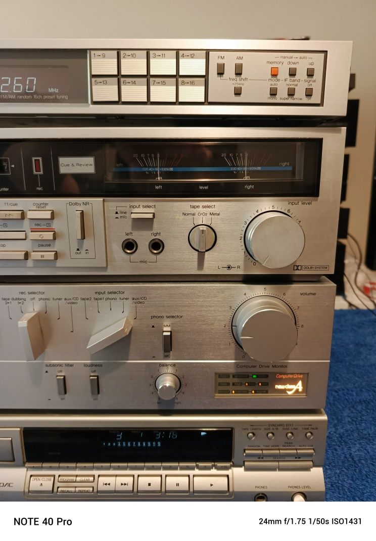 Technics zestaw stereo 3.