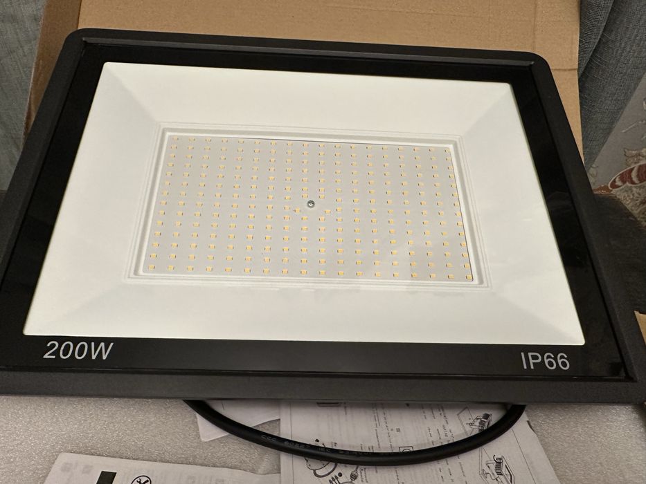 Halogen Led 200w Naświetlacz Lampa IP66 19 tyś lm