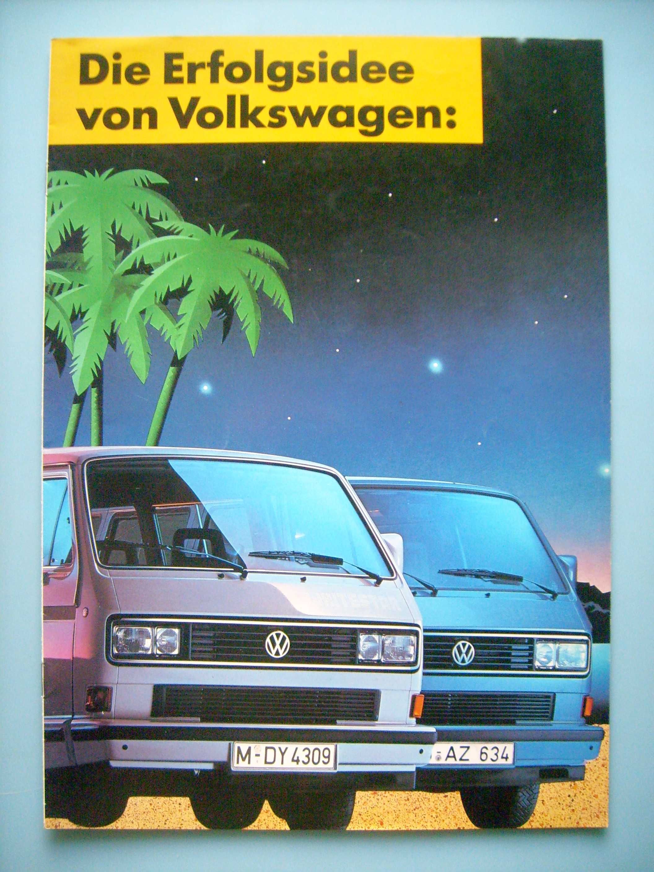 Volkswagen T3 Caravelle / Multivan - White Star & Blue Star - prospekt