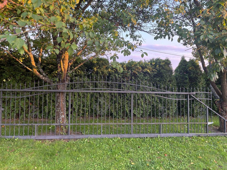 Brama przesuwna i furtka