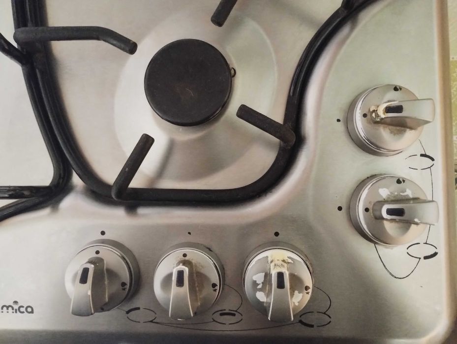 Płyta gazowa Amica wok 80x53 cm 5 palników