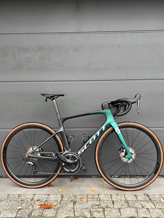 Rower Szosowy Scott Foil Ultegra, Aero Kola karbon - rozmiar S