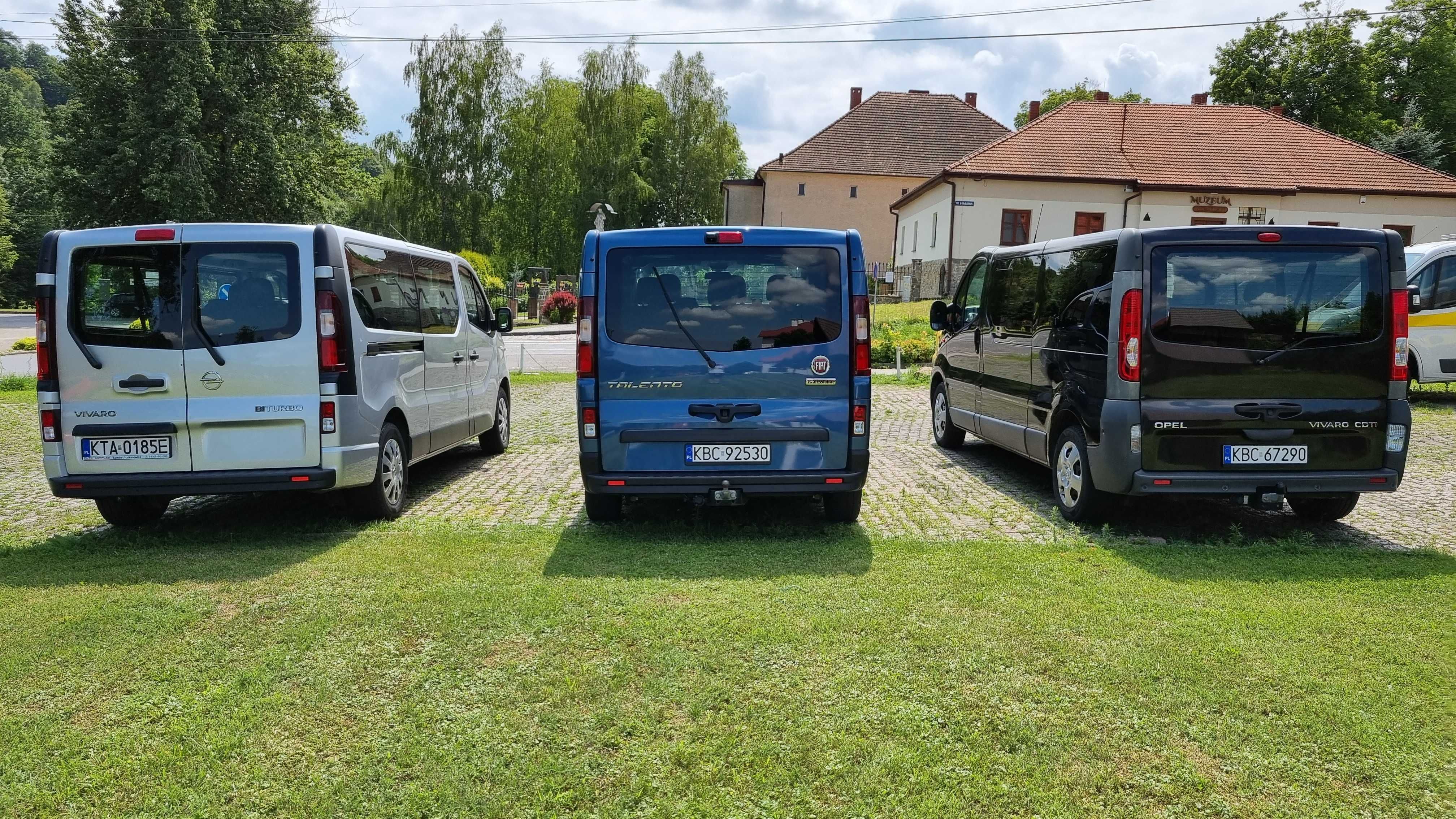 Wynajem wypozyczalnia aut busa busów 9 osobowych