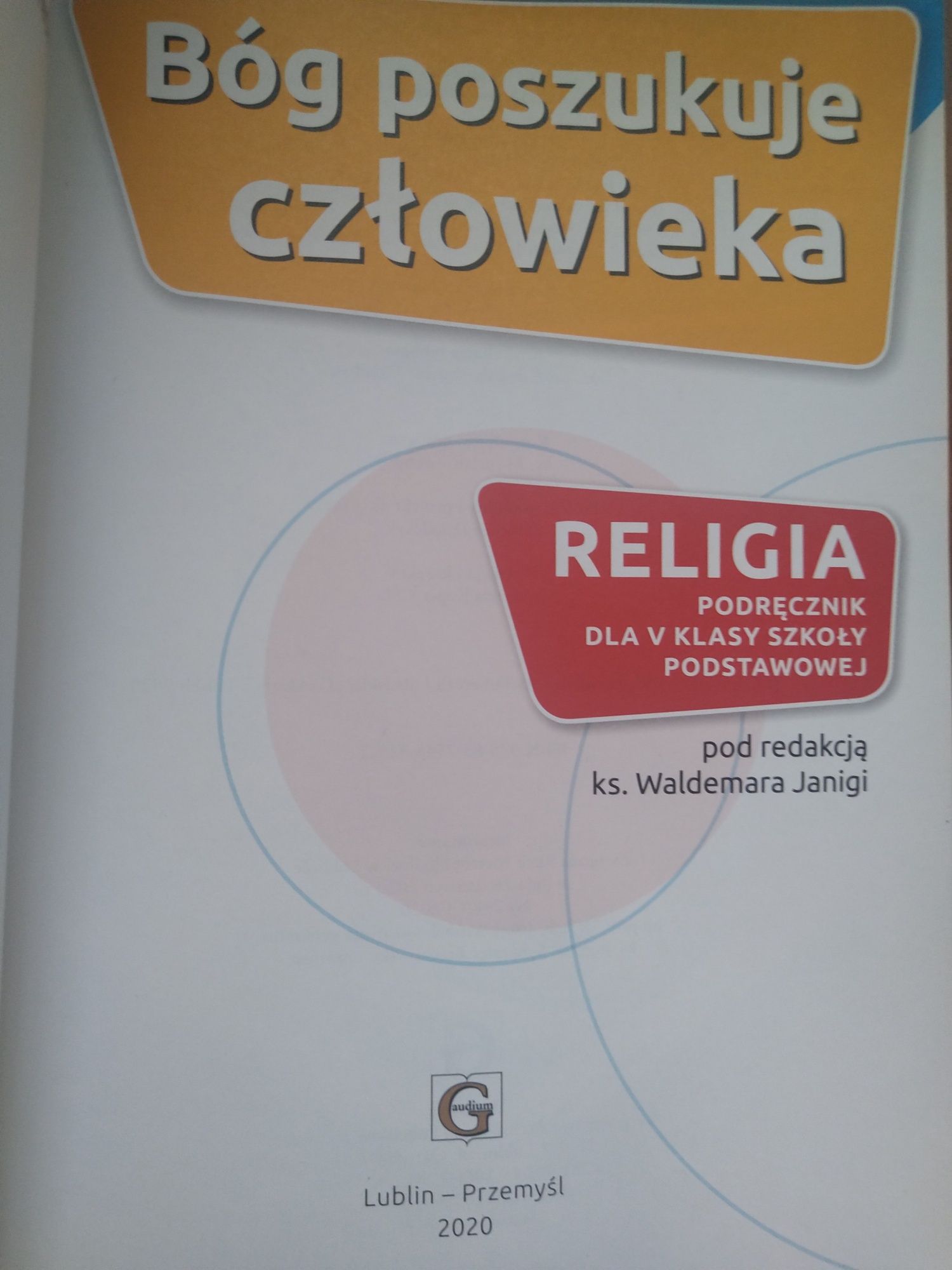 Religia klasa 5 szkoły Podstawowej