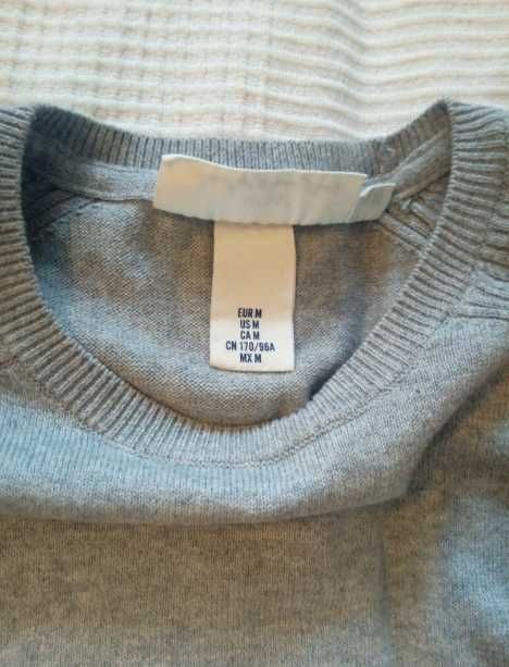 Szary sweter H&M, r.M