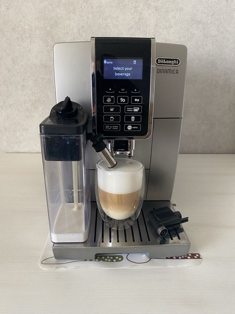 Кавомашина DeLonghi Dinamica Cappuccino ECAM352.57 як НОВА є Вибір