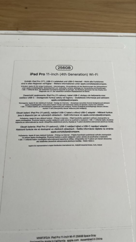 iPad Pro 11 M2 256GB