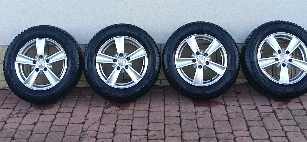 Alufelgi 5x112 wraz z oponami zimowymi 195/65/R15