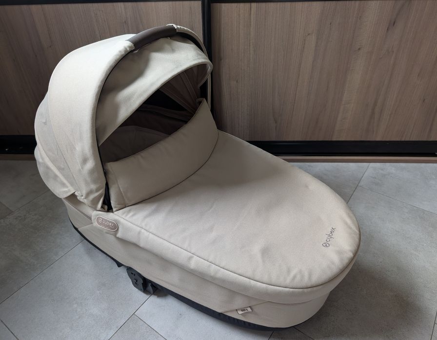 Gondola Cybex Cot S Almond Beige ( Talos Lux, Balios Lux) + dodatki