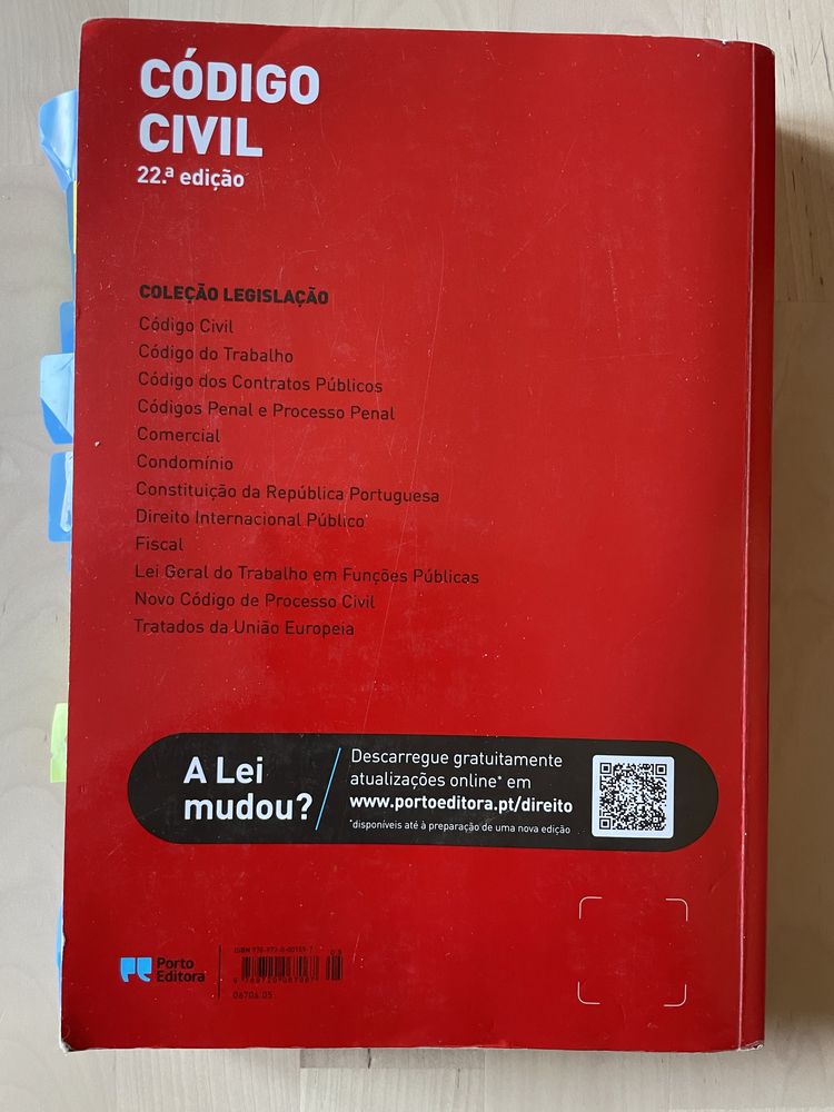 Codigo civil 22ª edição