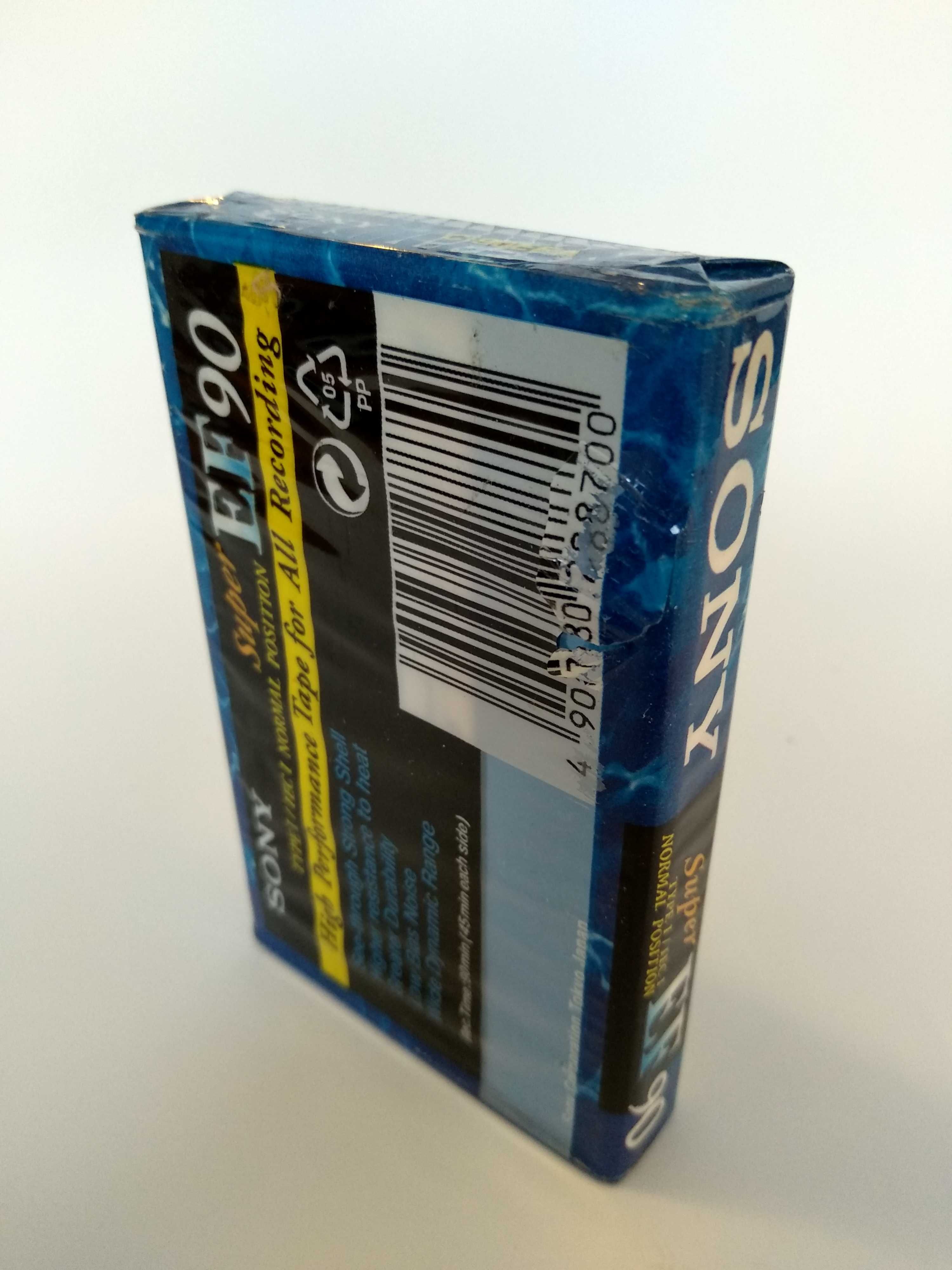 SONY SONY SONY Kaseta audio magnetofonowa SONY EF 90 Super Nowa Folia