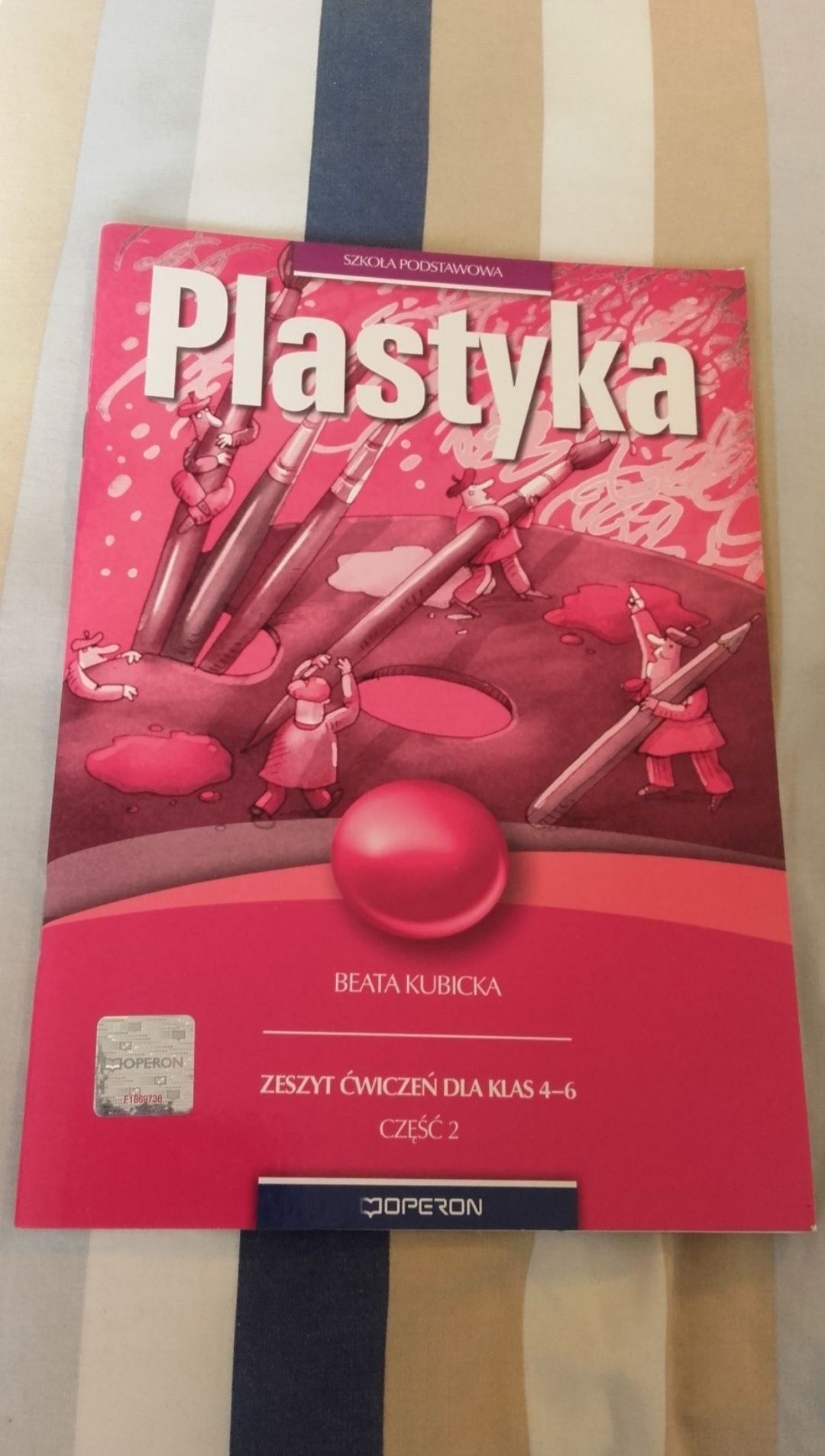 Zestaw Plastyka cz.1. i cz.2 Zeszyt ćwiczeń dla klas 4-6