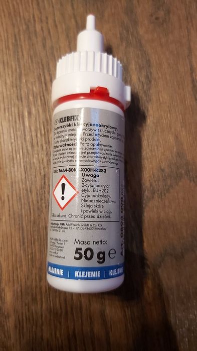 Klej Klebfix błyskawiczny 50 g.