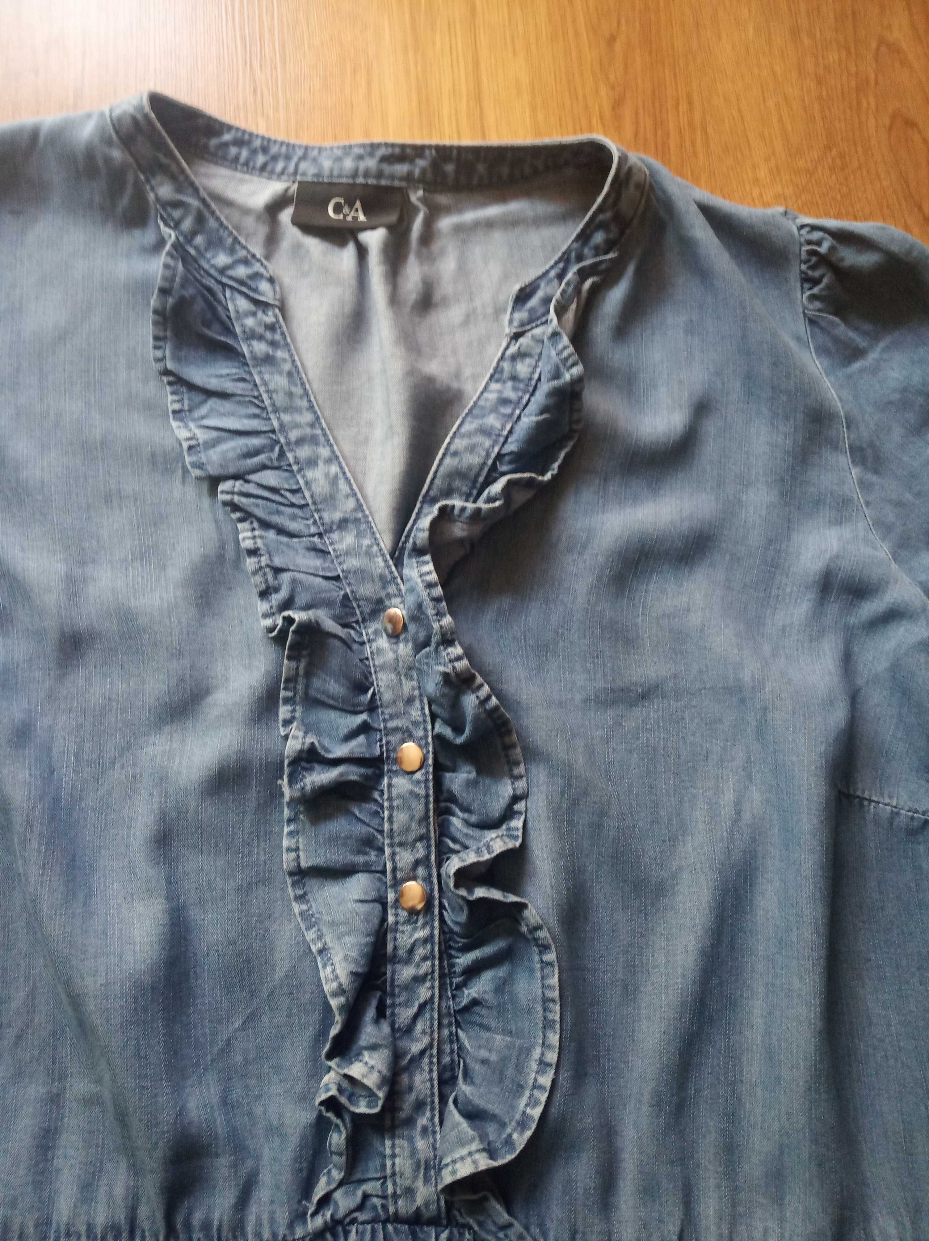 Sukienka jeansowa c&a xxl