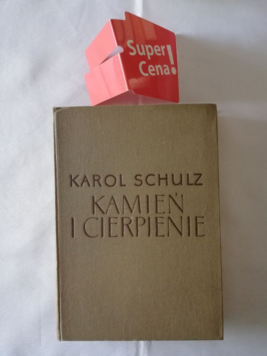 książka "kamień i cierpienie" Karol Schulz