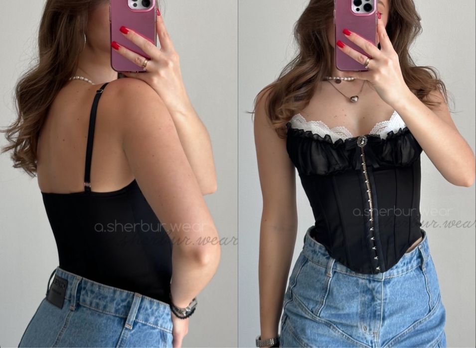 Корсет жіночий чорний