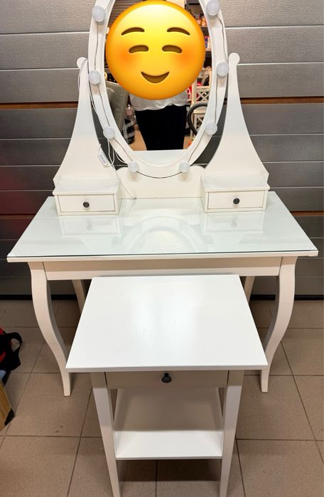 Toaletka Ikea+ szafka nocna