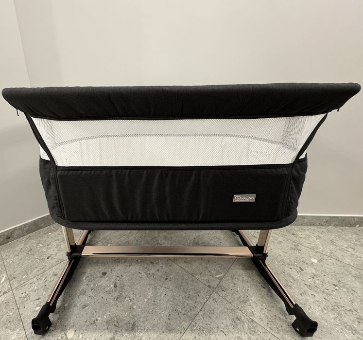 Дитяче приставне ліжечко-гойдалка 2 в 1 BabyGO Vivaldi