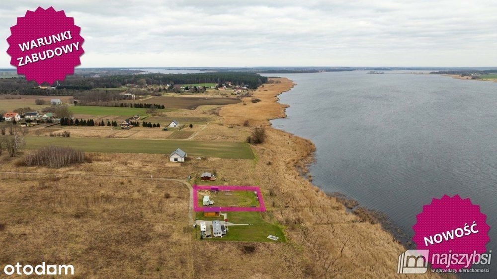 Łuskowo - działka rekreacyjna nad rzeką