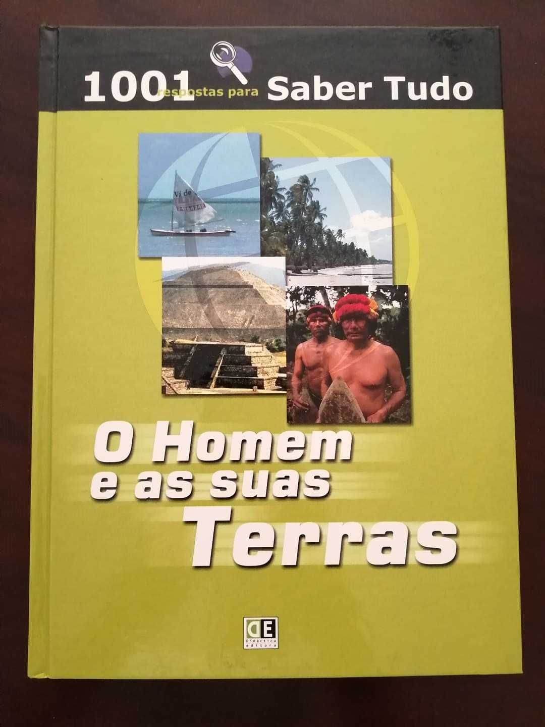 O Homem e as Suas Terras - 1001 Respostas, Livro didático (6-10 anos)