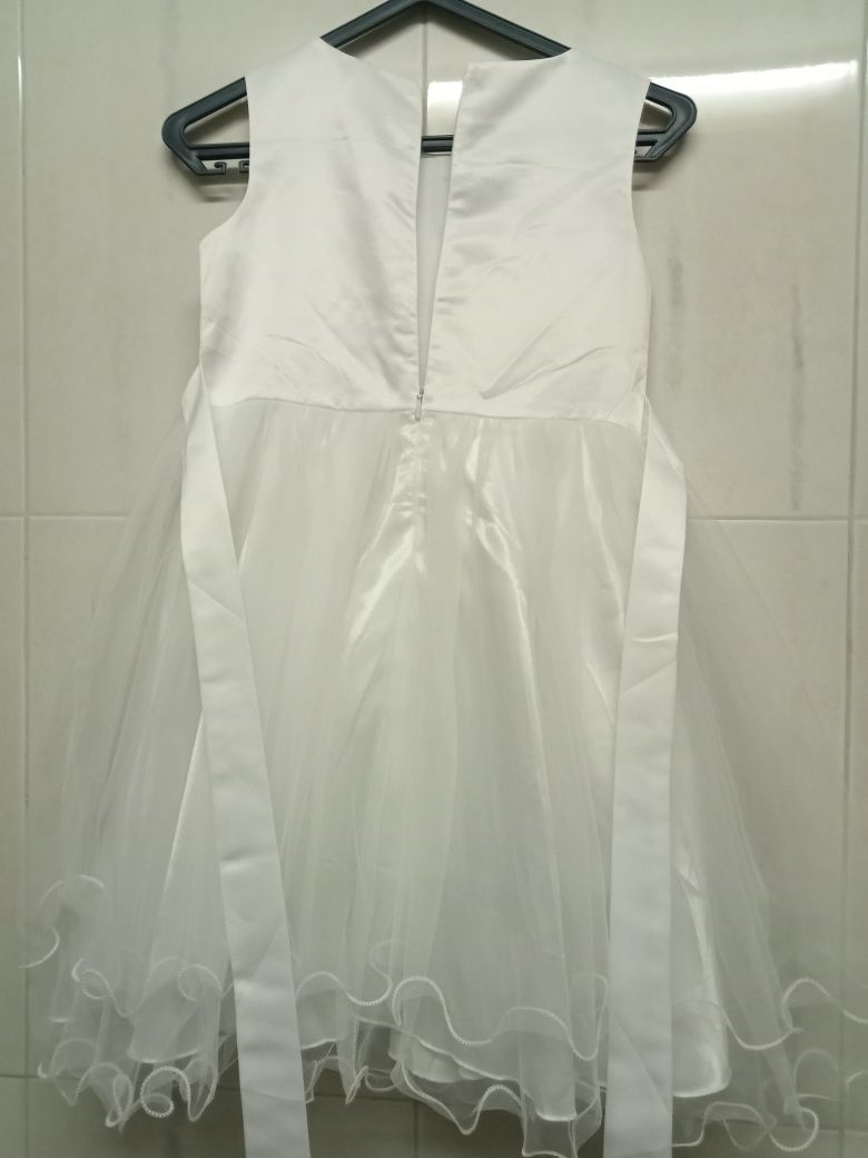 Vestido Cerimônia Menina Branco