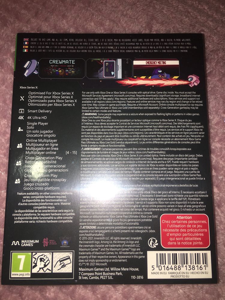 Ігра Xbox Series X / Xbox one Among Us: Impostor Edition