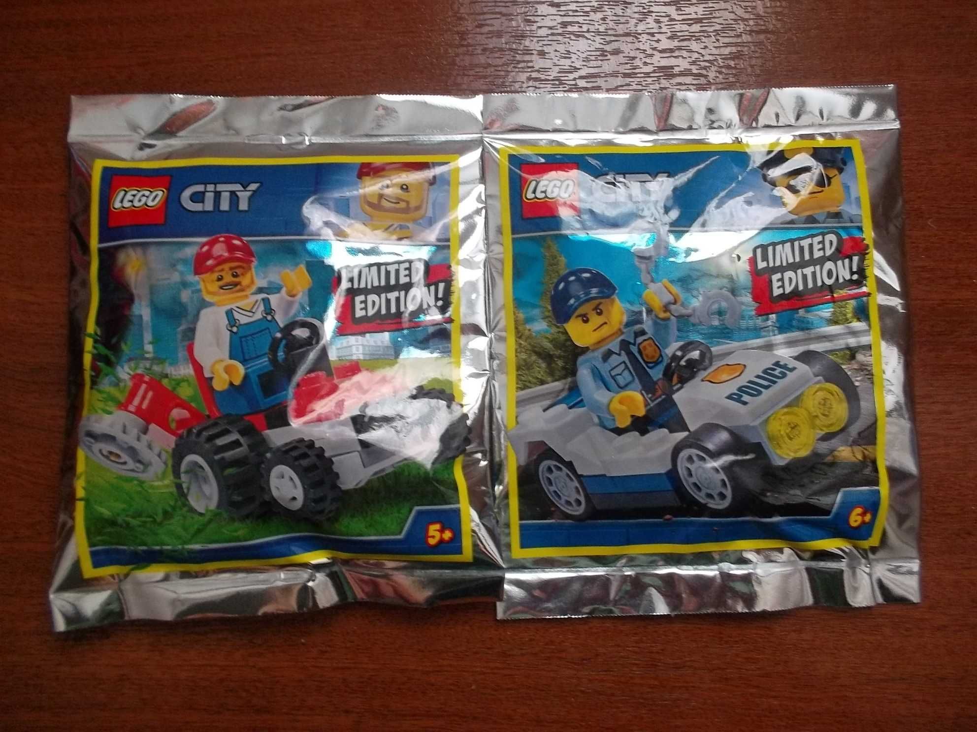 Polybags Lego - Policia ou Jardineiro