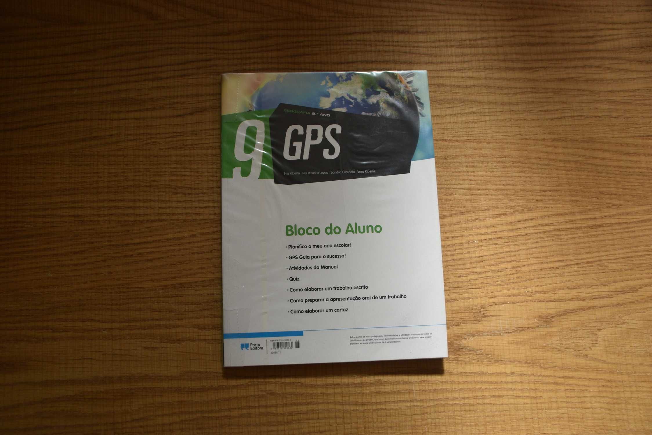 GPS 9, caderno do aluno, 9º ano, como novo