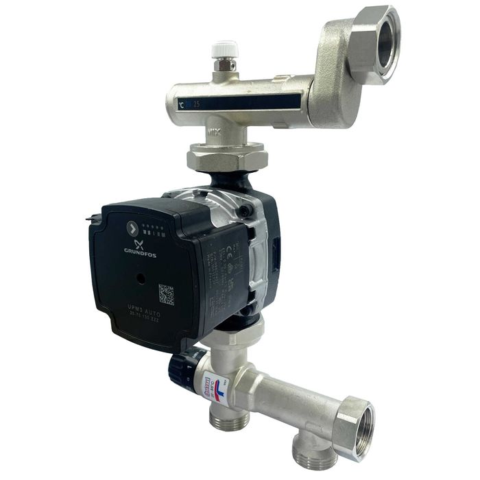 Grupa Mieszająca 1'' Pompowa Do Podłogówki Do Rozdzielaczy Barberi