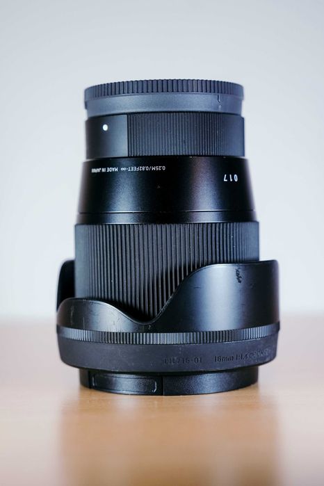 Obiektyw SIGMA Digital 16mm f/1.4 DC DN do Sony-E