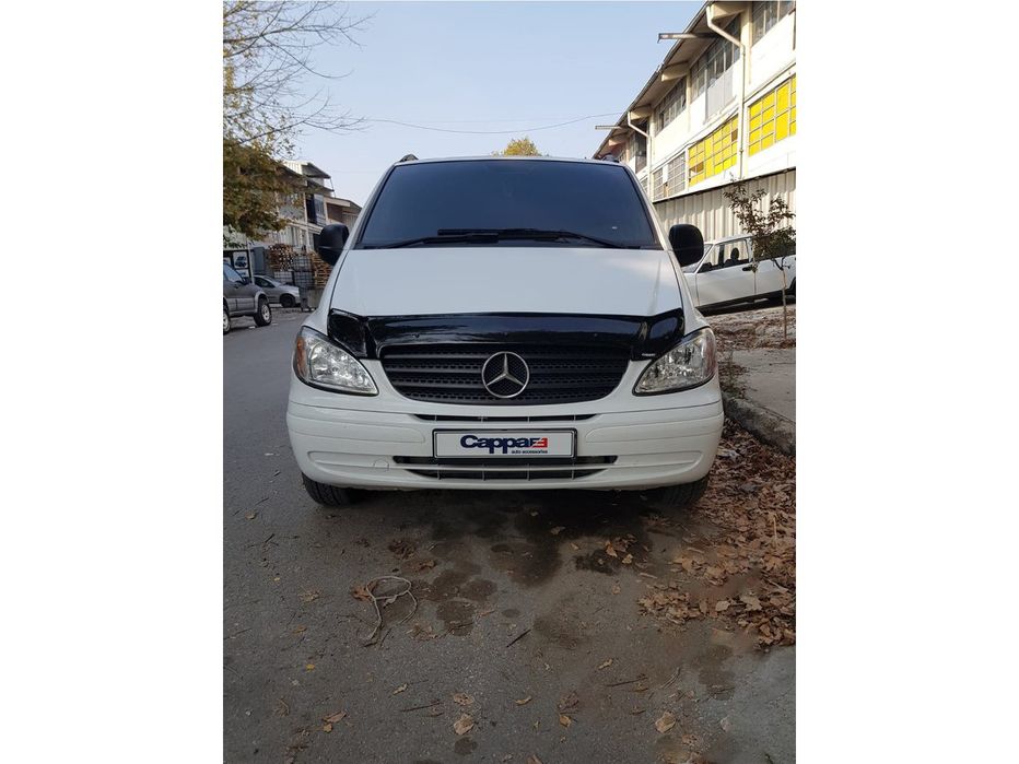 Mercedes Vito Viano W639 Дефлектор капота (мухобойка) EuroCap